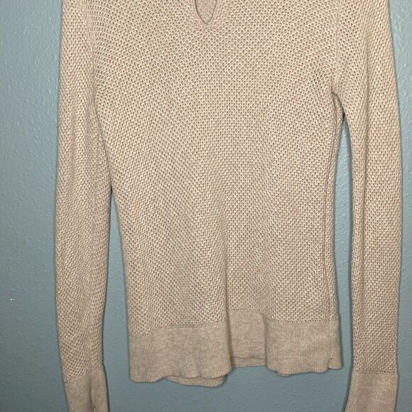 Loft Knit Pale Pink Crew Neck Sweater Size Small - Picture 9 of 10